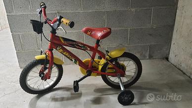 bici bimbo con rotelle