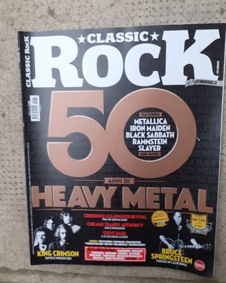 Classic Rock 5 riviste Peace 0f Love Woodstock ecc