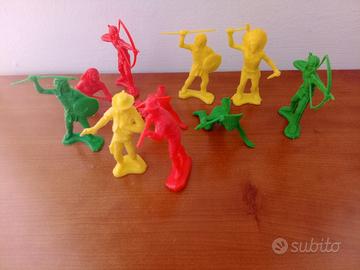 soldatini indiani e cowboy anni 80 