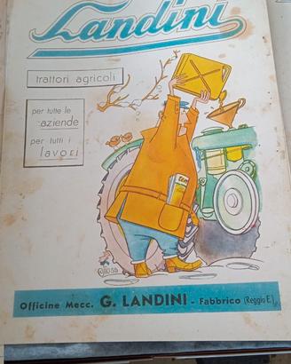 Stampa Landini epoca