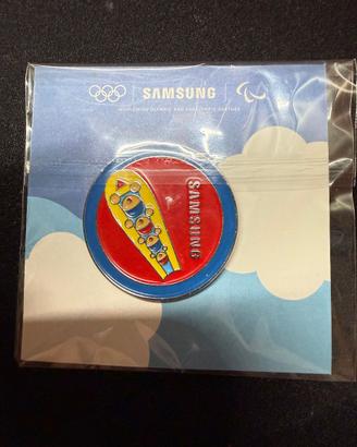 Spilla olimpiadi 2026, samsung BOB