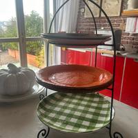 Etagere portapiatti Industrial