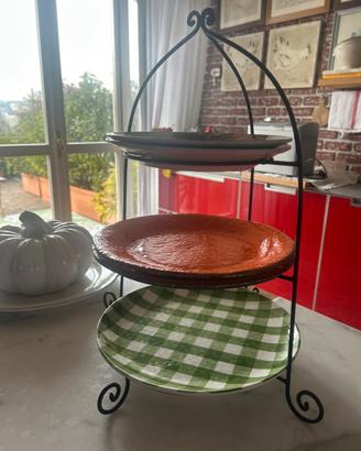 Etagere portapiatti Industrial