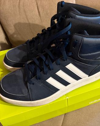 Adidas Neo Vs Hoops Mid B74292 BLU TAGLIA 46