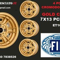 Cromodora CD66 7x13 ORO 4x98 Fiat 124 128 X1/9