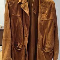 Giacca in pelle donna originale marrone 