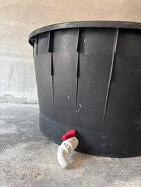 Mastello vino con rubinetto