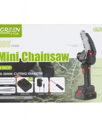 Motosega Mini a Batteria Elettrosega Troncarami