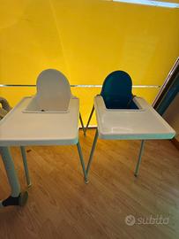 Coppia seggioloni ikea