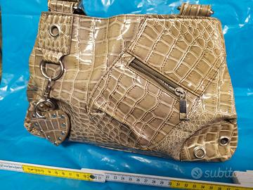 Borsa donna fantasia coccodrillo 30cm