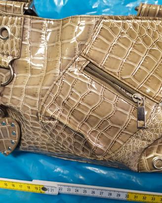 Borsa donna fantasia coccodrillo 30cm