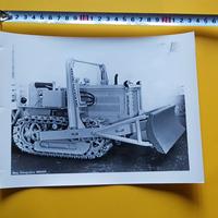 Breda trattore agricolo 50 D ruspa 1954 foto epoca