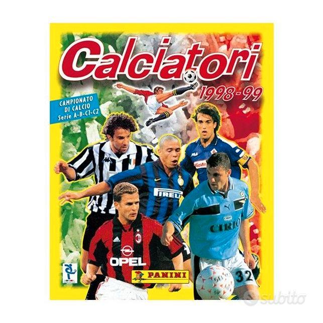 Set cmpl figurine album calciatori panini 1998/99 - Collezionismo In  vendita a Catanzaro