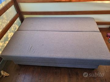 Divano letto ikea più reti letto singolo chiudibil