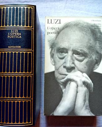 MARIO LUZI - L'OPERA POETICA - MONDADORI MERIDIANI