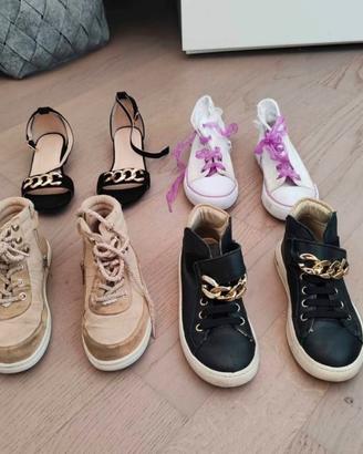 Scarpe bambina numero 30