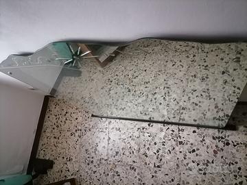 Specchiera con specchio in vetro L 120 x H 105 cm