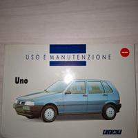 manuale uso e manutenzione fiat uno
