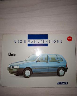 manuale uso e manutenzione fiat uno