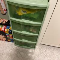 Piccolo mobiletto in plastica