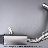 Linea completa YAMAHA MT07 / FZ07 2021 - 2024