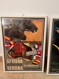 2 stampe vintage incorniciate Codognato Tomba