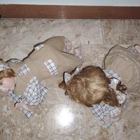 Bambole di porcellana, fratello e sorella 