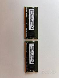 Kit RAM DDR4 Notebook Kingston 16GB (2x8GB) 3200MH