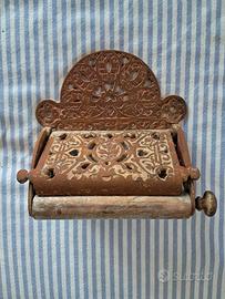 portarotolo carta igienica vintage