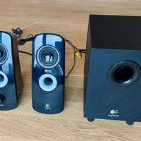 Logitech casse + subwoofer pc