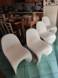 Vitra - Verner Panton - Sedia (4) - Sedia Panton -