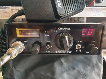 Radio cb tristar 727 120 canali perfetta. 