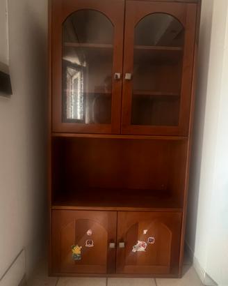 Credenza con vetrina
