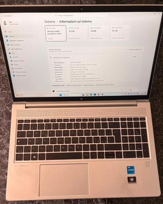 HP EliteBook 650 G9 15.6" Intel i5 - 16G - 512 SSD