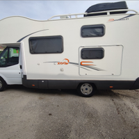 Camper 6 posti Rimor TDCi con portamoto