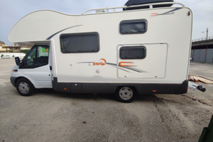 Camper 6 posti Rimor TDCi con portamoto