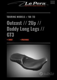 Sella le pera harley davidson touring models 08-23