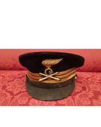 Raro cappello militare artiglieria antico collez