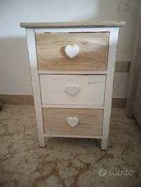 comodini shabby due