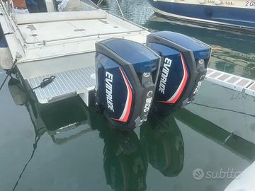 Coppia motori fuoribordo Evinrude E Tec G2 300