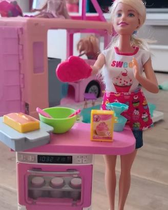 Barbie Playset Pasticceria con bambola
