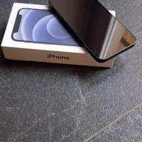 Iphone 12 mini nero con salvaschermo nuovo