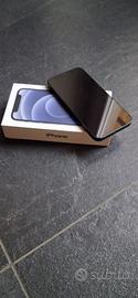 Iphone 12 mini nero con salvaschermo nuovo
