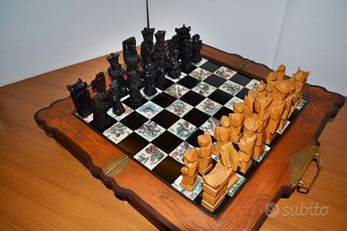 RIBASSATO - Scacchiera Cinese fine XX sec a mano