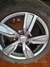 cerchi audi originale da 16 con le gomme 
