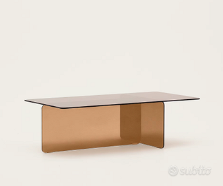Tavolino salotto Zaren kave home di vetro