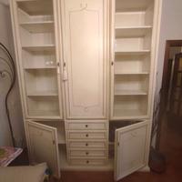 Libreria/vetrina legno