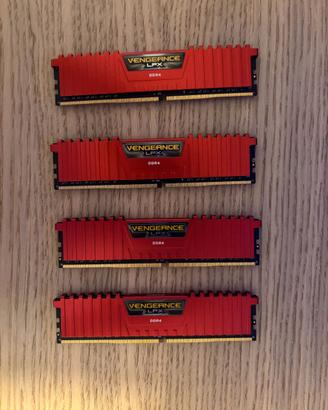 16GB DDR4 RAM Corsair Vengeance LPX
