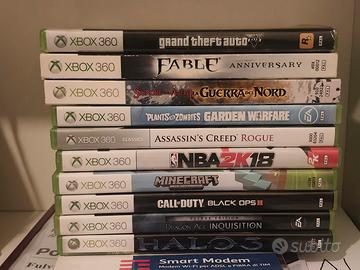 Lotto Giochi Xbox360, anche singolarmente 
