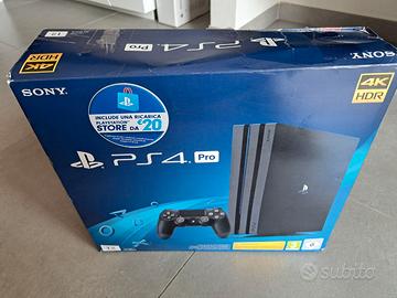 PlayStation 4 Pro 1TB perfettamente funzionante